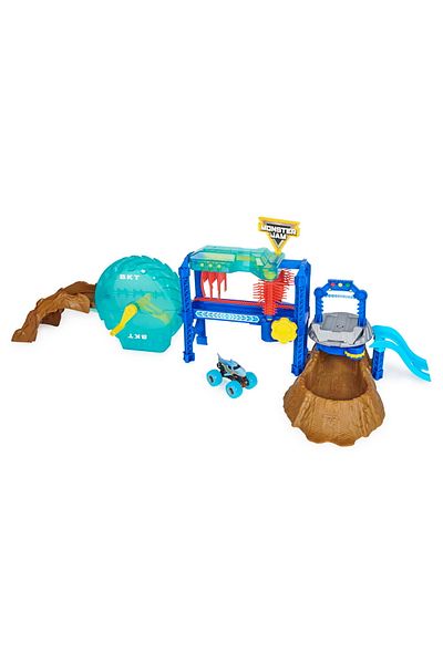 Spinmaster Monster Jam Set Spalatorie Auto