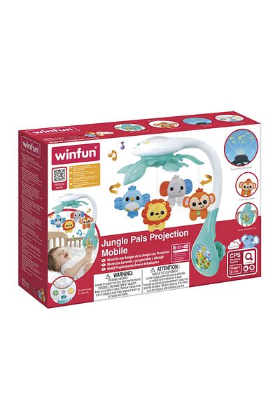 WINFUN Jungle Animals Mobile Projector
