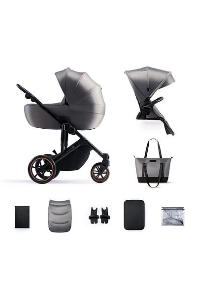 Kinderkraft Carucior 2 In 1 Kinderkraft Prime 2, Shadow Grey
