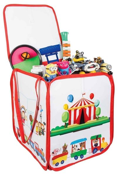 ALAS Toy Storage Basket - Red