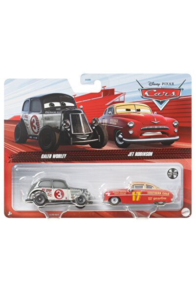 Evelise CARS3 SET 2 MASINUTE METALICE CALEB WORLEY SI JET ROBINSON