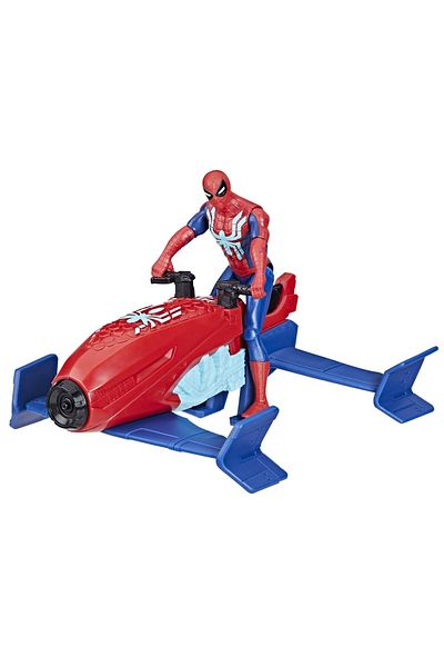 Toys SPIDERMAN SET HYDRO JET VEHICLE AND SPIDER MAN FIGURE 10CM