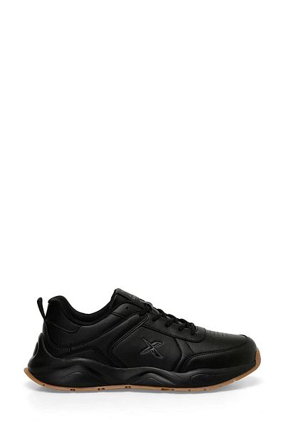 Kinetix Bran Pu 4Pr Black Men's Sneakers