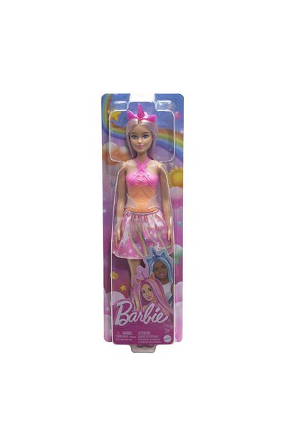 mattel Barbie Barbie Doll With Magical Unicorn Accessories