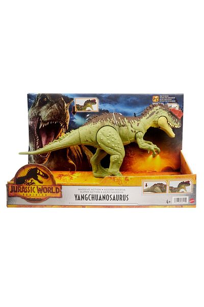 JURASSIC WORLD MASSIVE ACTION DINOSAUR YANGCHUANOSAURUS
