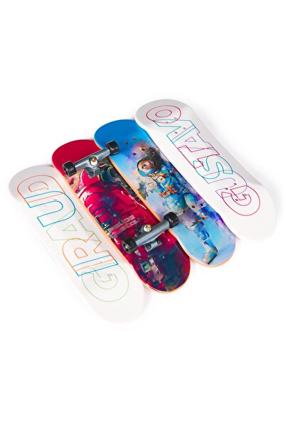 Spinmaster Tech Deck 4 Piece Fingerboard Gustavo 9.6Cm Pack