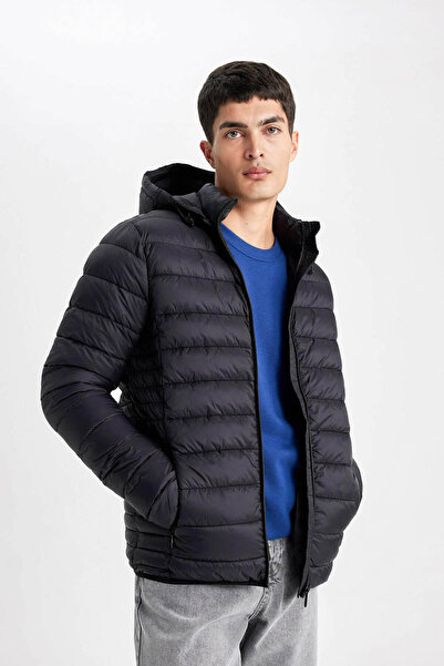 DeFacto Erkek Mont Siyah N4661az/bk27