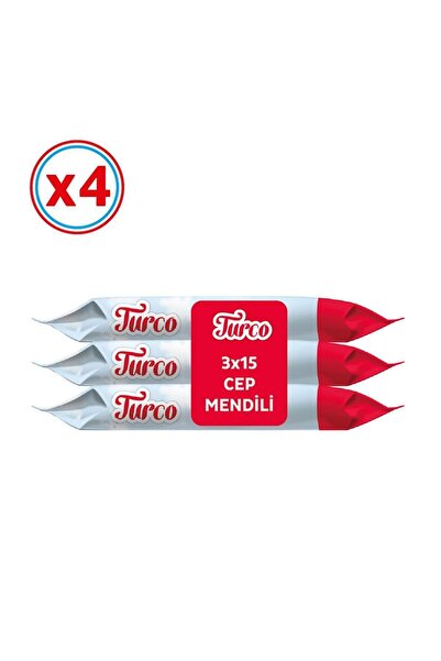 Baby Turco Cep Mendili 12x15 (180 YAPRAK)