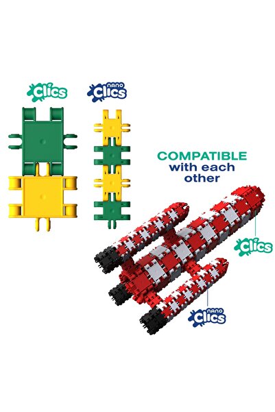Clicstoys Clics Children's Toy For Fantastic Constructions 250 Pieces, Clicformers