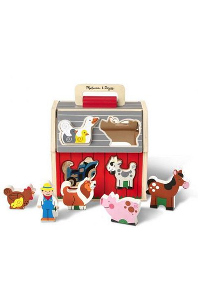 Melissa & Doug Třídička tvarů Zvířecí farma - Melissa & Doug
