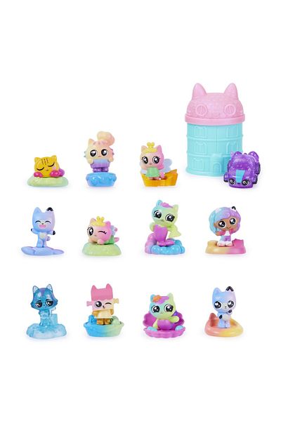 Spinmaster Gabbys Dollhouse Set 12 Mini Figurine