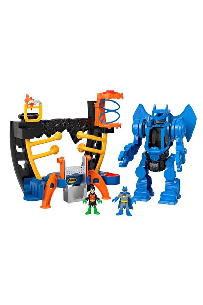 mattel Fisher Price Imaginext DC Super Friends Batman Robot a velitelské centrum