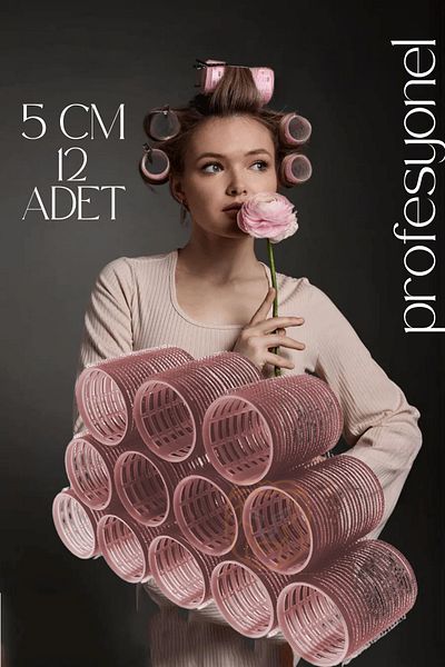 Transformacion Ondulator 5 cm Coafura Naturelle Professional 12 Piese 721377