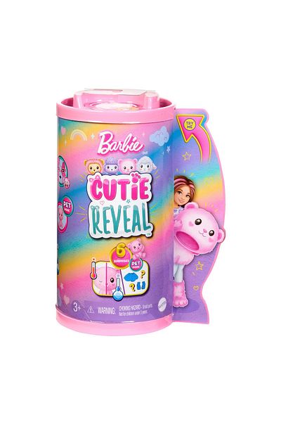 mattel Barbie Chelsea Doll Reveal Box Teddy Bear