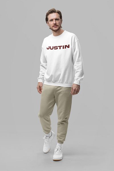 SEVBANO Justin Bieber 194 Design Printed Unisex Oversize Singer Sweatshirt