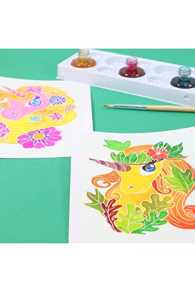 Sentosphere Dětská sada na malování - Mini akvareloví jednorožci