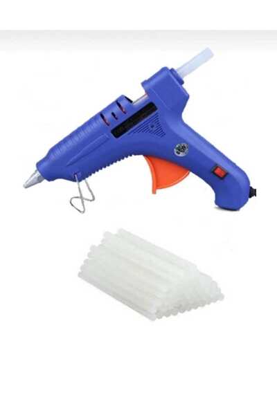 yiğit aksesuar 20 Waat Sıcak Silikon Tabancası Ve 10 Adet Silikon