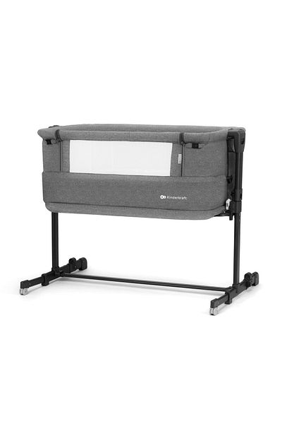 Kinderkraft Kinderkraft Neste Grow Co-Sleeper Crib, Dark Grey
