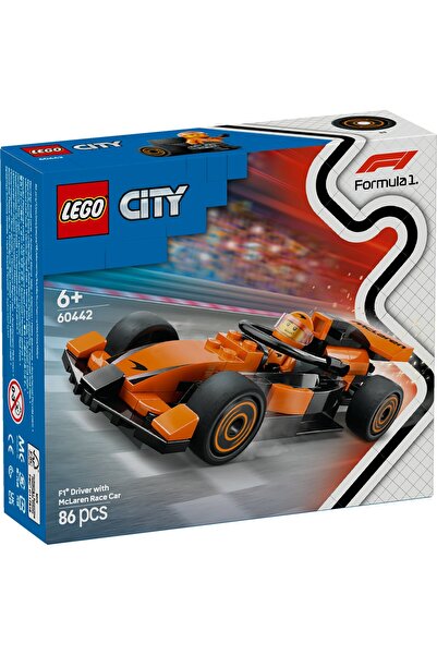 Evelise LEGO CITY PILOT F1 CU MASINA DE CURSE MCLAREN 60442