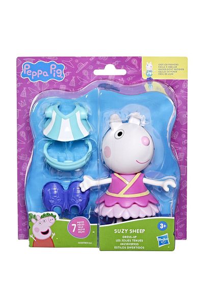 Hasbro Sada figurek Prasátka Peppa a doplňků k oblečení Oita Suzy 15 cm