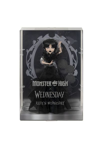MONSTER HIGH WEDNESDAY DOLL RAVE N WEDNESDAY