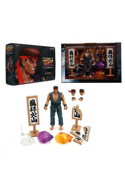 Simba Street Fighter Evil Ryu - Jada Deluxe Figure