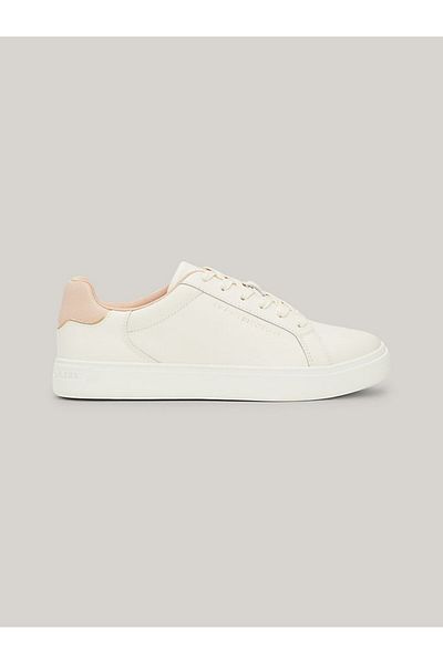 Tommy Hilfiger Leather Sneaker Logo Shoes - SHOES FW0FW08000 TQ6