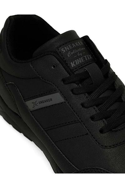 Kinetix LESCAR PU 4PR - Černé unisex tenisky