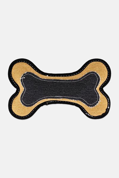 NUTRAPET Juicy Bone Toy For Dog, Black