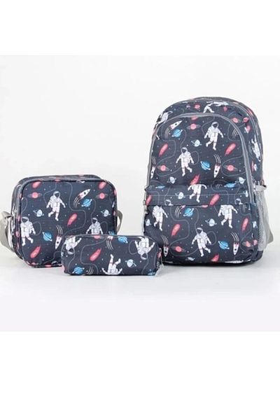 Cambridge Polo Club Triple School Bag Set Plcan2079-336 Astronaut