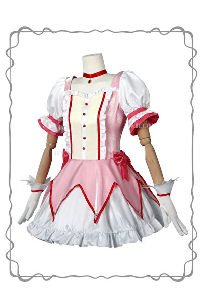 Butic Anime Cosplay Madoka Magica Kostüm Madoka Kostüm