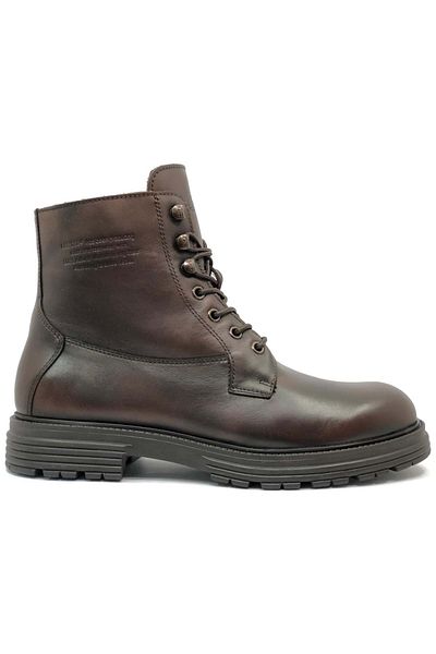 Greyder Men's Brown Genuine Leather Casual Boots 4K1Yb17791