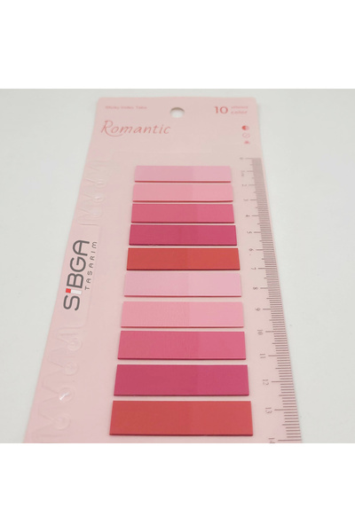 sibga tasarım Transparent Colored Postit Post-it Post It.Bookmark Bookmark Postit Sticker Note Paper 200 Sheets