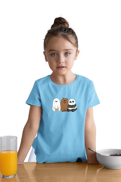 New Shine 1 tricou este un cadou pentru achiziții de 6 și mai sus în coș - Tricou cu mânecă scurtă imprimat pentru copii