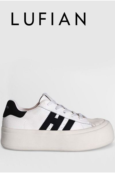 Lufian 121230009 Pantofi unisex Amanda alb