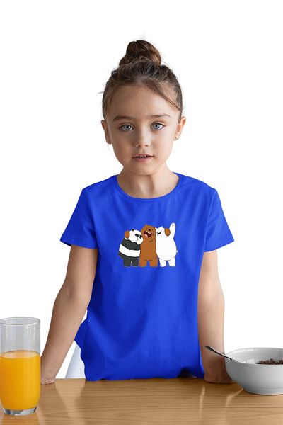 New Shine 1 tricou este un cadou pentru achiziții de 6 și mai sus în coș - Tricou cu mânecă scurtă imprimat pentru copii
