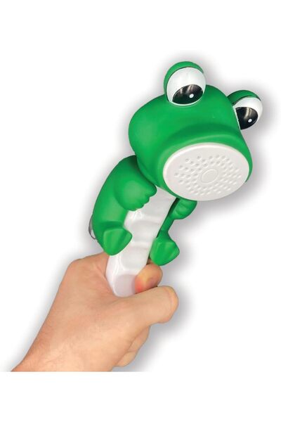 JetDukkan Çocuk, Bebek Duş Başlığı Kurbağa Şekilli , Banyo , Oyuncak Hayvan E...