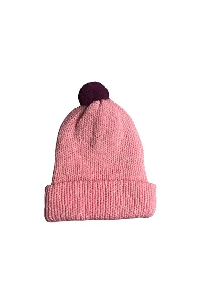 ŞengülKozmetik Hand Knitted Winter Beanie & Hat with Pompom