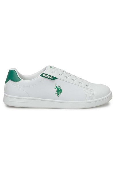 U.S. Polo Assn. ΒΑΣΗ. Polo Assn Costa Unisex Sneakers - Λευκό και Πράσινο
