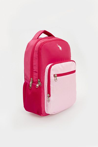 U.S. Polo Assn. Πόλο Ασν. Σχολικό Σακίδιο Plcan 23117 Ροζ