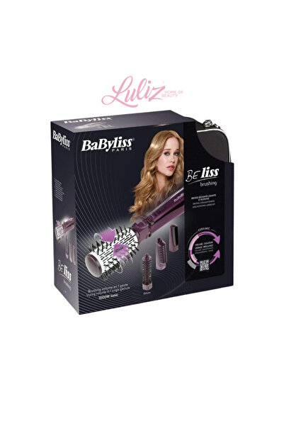 BaByliss Pro فرشاة الشعر الدوارة بيبي ليس بيليس 4 ملحقات 1000 واط - ضمان دولي