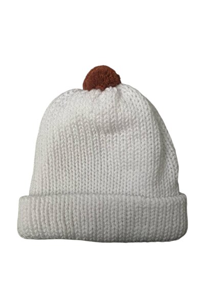 ŞengülKozmetik Hand Knitted Winter Beanie & Hat with Pompom