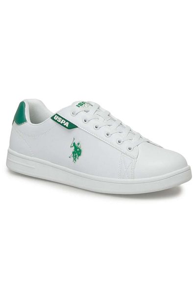 U.S. Polo Assn. ΒΑΣΗ. Polo Assn Costa Unisex Sneakers - Λευκό και Πράσινο