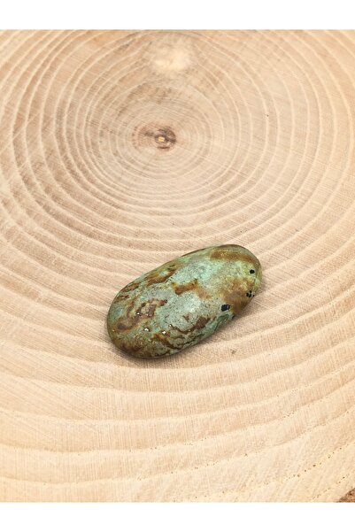 Mariposa Line حجر الفيروز الطبيعي كابوشون (لصنع قلادة الخاتم)