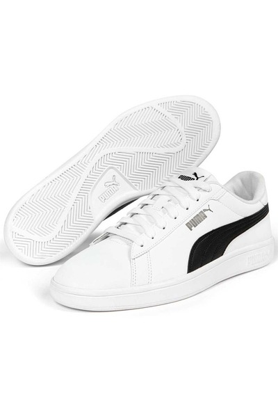 Puma 392336-08 Smash 3.0 Buck Unisex Sneakers ALB-NEGRU