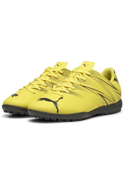 Puma ATTACANTO IT Jr - PUMA Black Yelineyen Yellow Blaze Pantofi