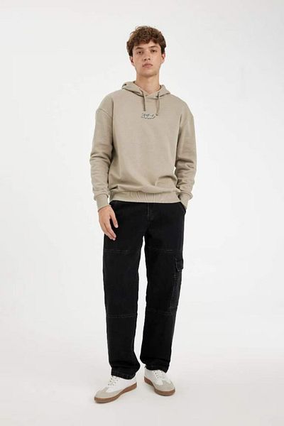DeFacto Marvel Avengers Khaki Boxy Fit Kapuzenpullover – Rückenbedruckt 3151910