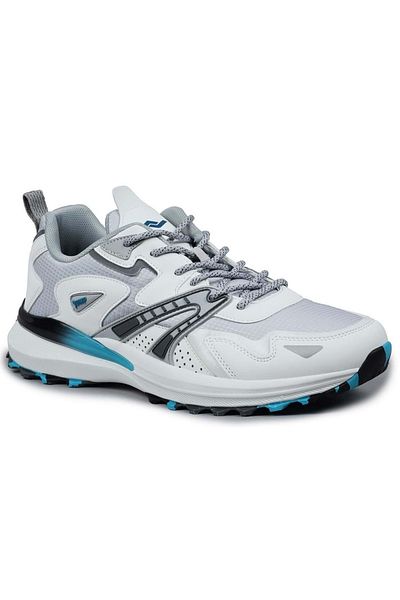 Jump 29725 Λευκό - Γκρι - Μπλε Ανδρικό Sneaker Casual Sneakers