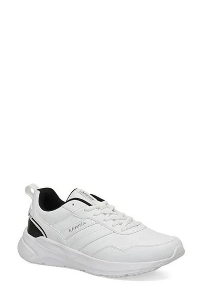 Kinetix Kinetix Men's Black White Skin Walking Sneakers