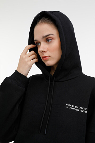 lumberjack 4W,Wb Marcıa 17 4Pr,Sıyah,  Kadın Sweatshırt